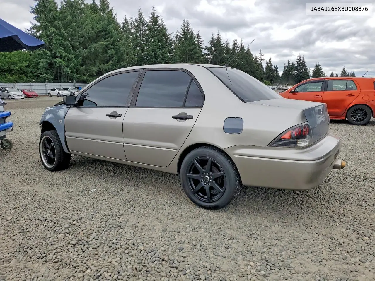 2003 Mitsubishi Lancer Es VIN: JA3AJ26EX3U008876 Lot: 60230056