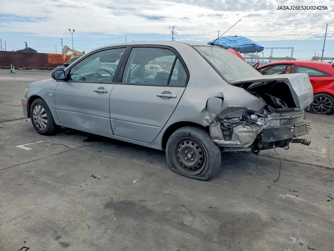 2003 Mitsubishi Lancer Es VIN: JA3AJ26E53U024256 Lot: 61173406