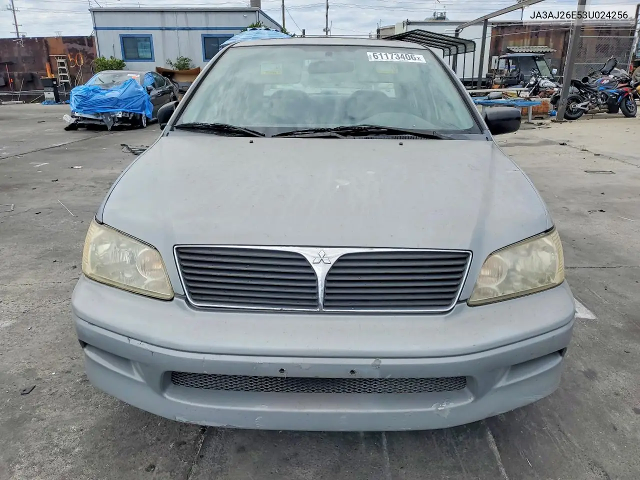 2003 Mitsubishi Lancer Es VIN: JA3AJ26E53U024256 Lot: 61173406