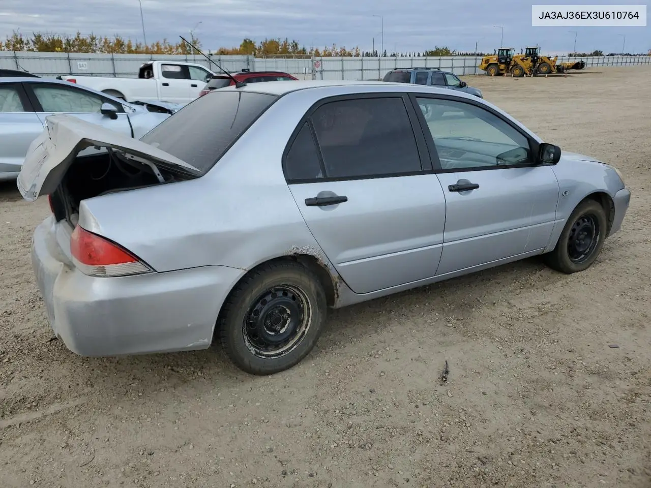 JA3AJ36EX3U610764 2003 Mitsubishi Lancer Ls