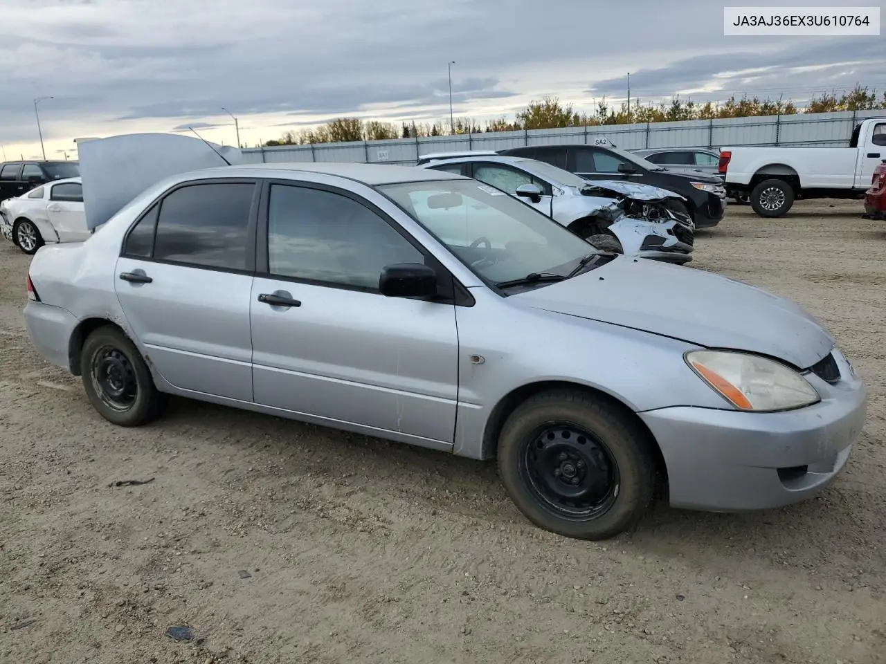 JA3AJ36EX3U610764 2003 Mitsubishi Lancer Ls