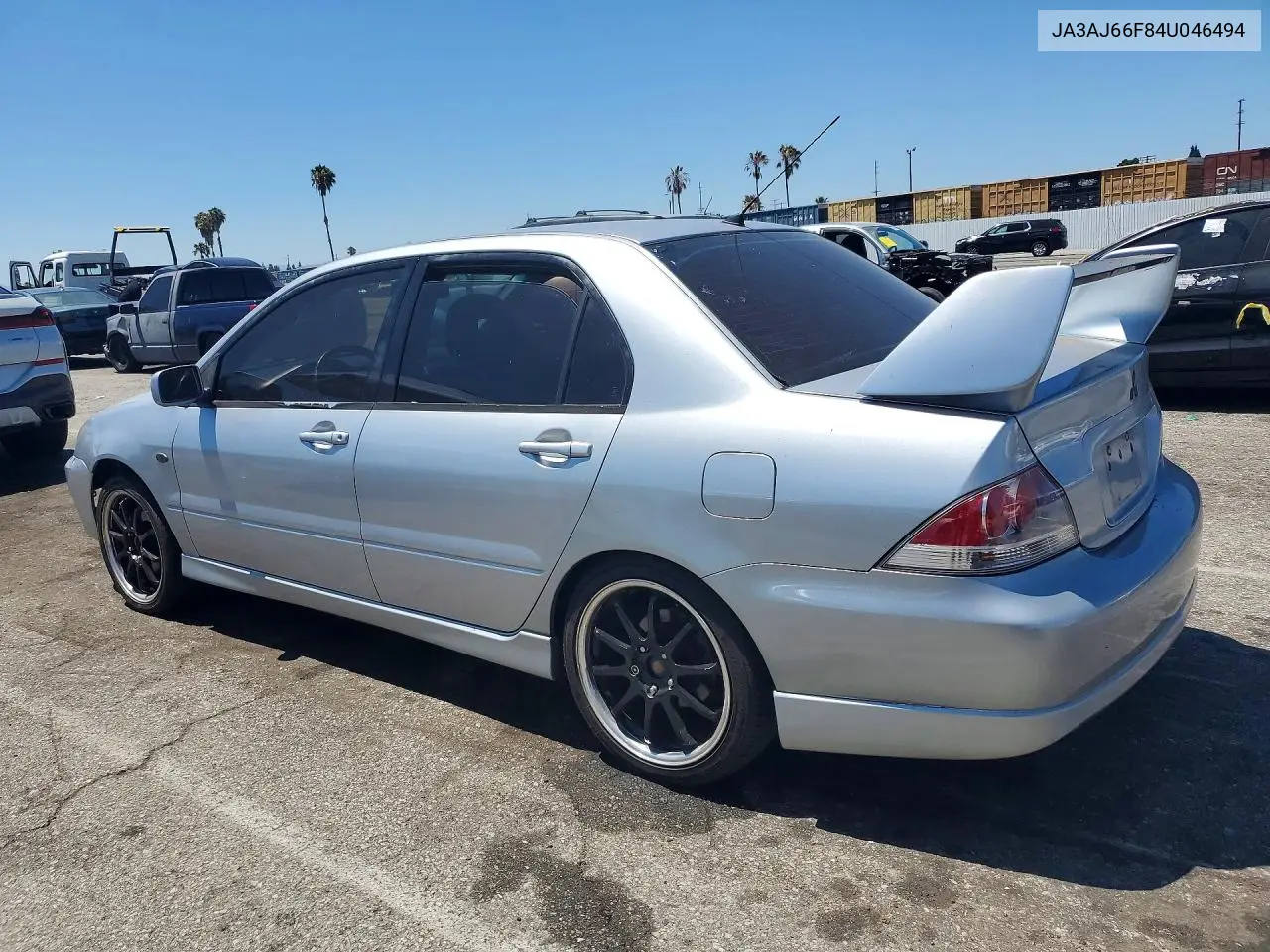 2004 Mitsubishi Lancer Ralliart VIN: JA3AJ66F84U046494 Lot: 58483636