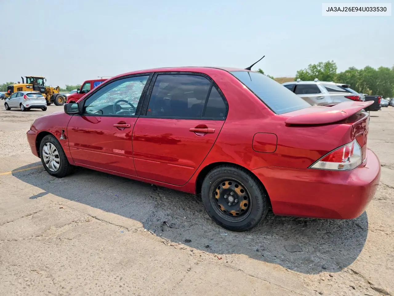 2004 Mitsubishi Lancer Es VIN: JA3AJ26E94U033530 Lot: 60000506