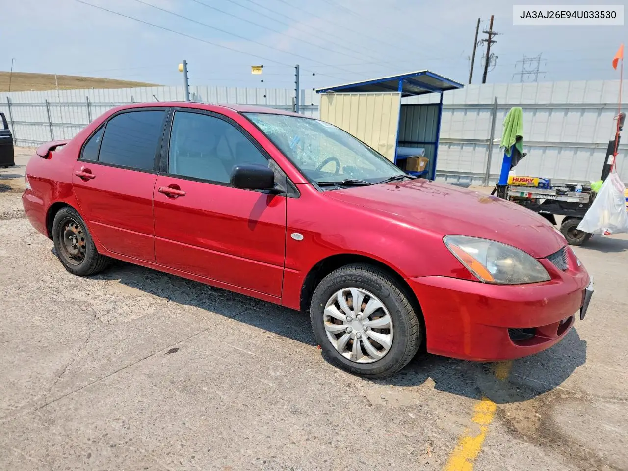 2004 Mitsubishi Lancer Es VIN: JA3AJ26E94U033530 Lot: 60000506
