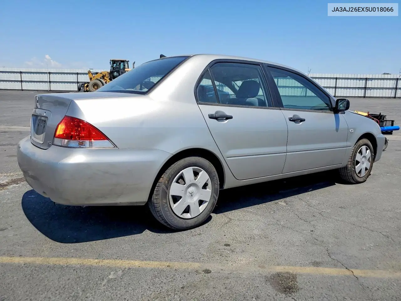 2005 Mitsubishi Lancer Es VIN: JA3AJ26EX5U018066 Lot: 57881266