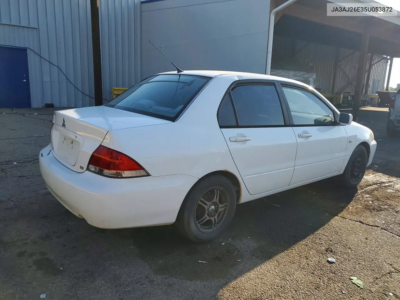 2005 Mitsubishi Lancer Es VIN: JA3AJ26E35U053872 Lot: 59378966