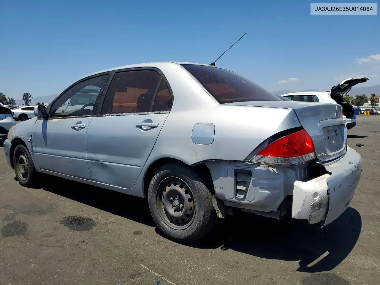2005 Mitsubishi Lancer Es VIN: JA3AJ26E35U014084 Lot: 61389786