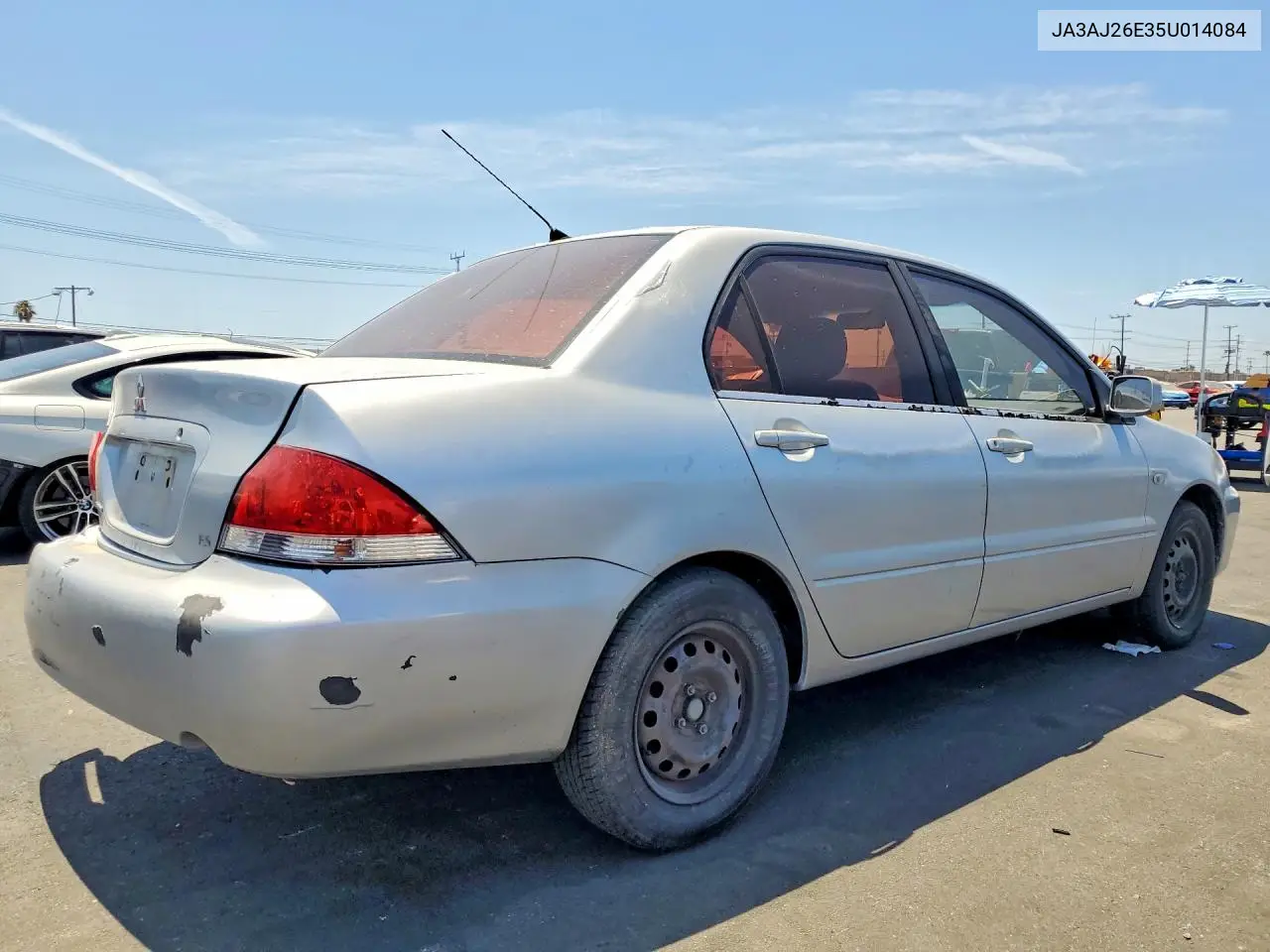 2005 Mitsubishi Lancer Es VIN: JA3AJ26E35U014084 Lot: 61389786