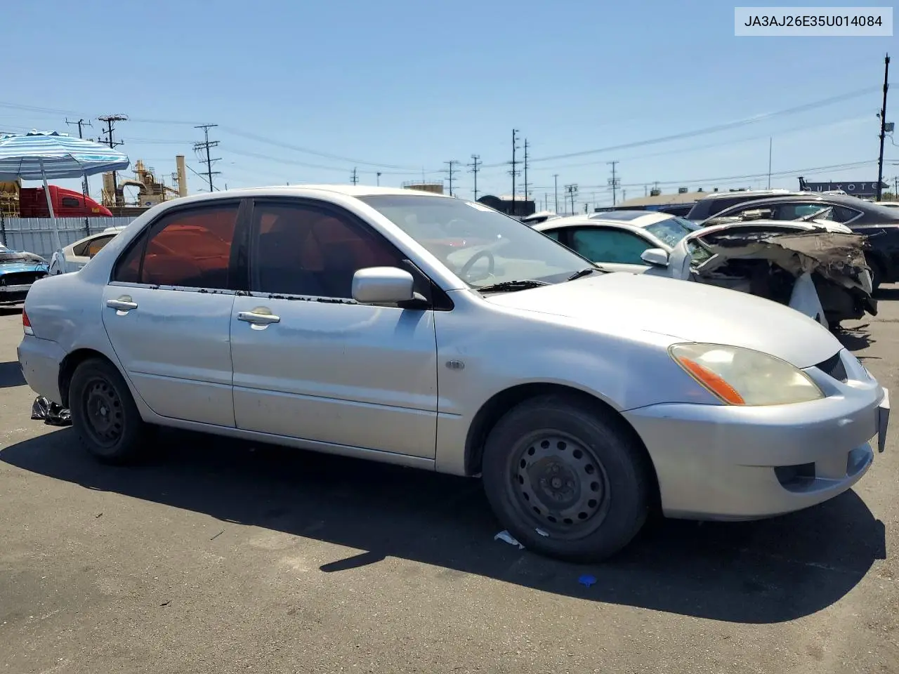 2005 Mitsubishi Lancer Es VIN: JA3AJ26E35U014084 Lot: 61389786