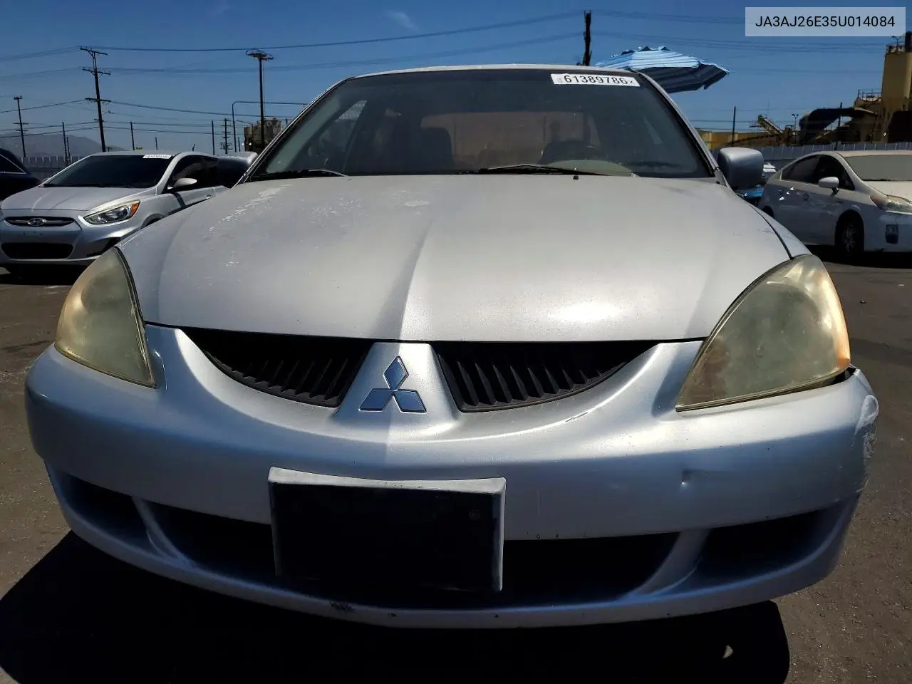 2005 Mitsubishi Lancer Es VIN: JA3AJ26E35U014084 Lot: 61389786