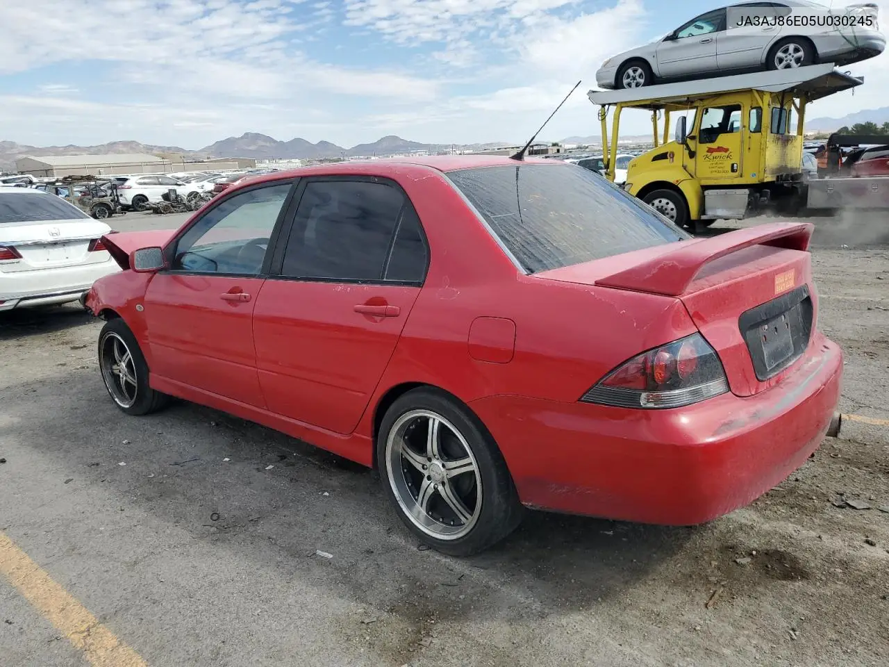 JA3AJ86E05U030245 2005 Mitsubishi Lancer Oz Rally