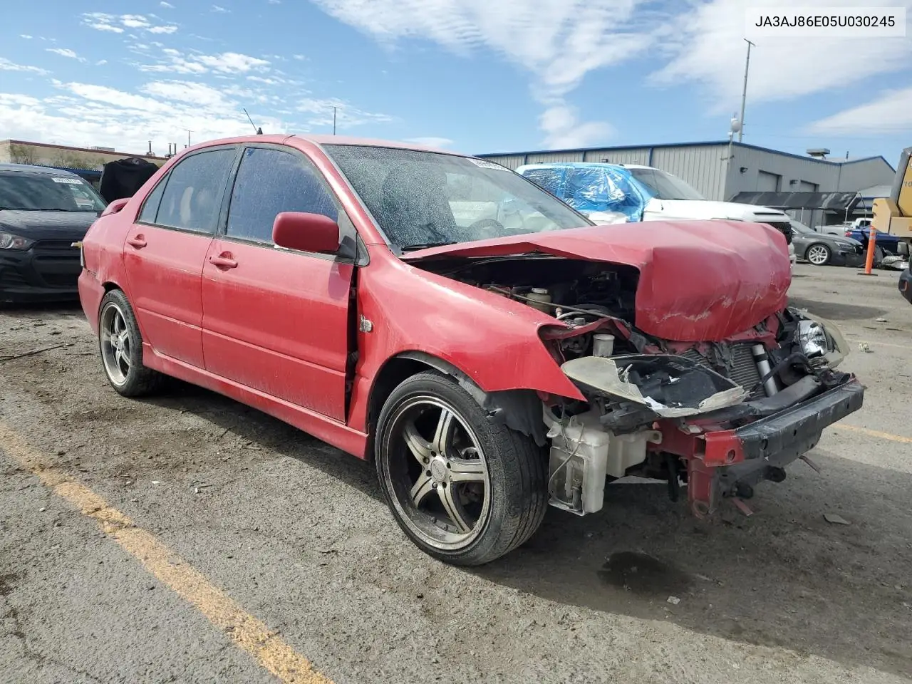 JA3AJ86E05U030245 2005 Mitsubishi Lancer Oz Rally