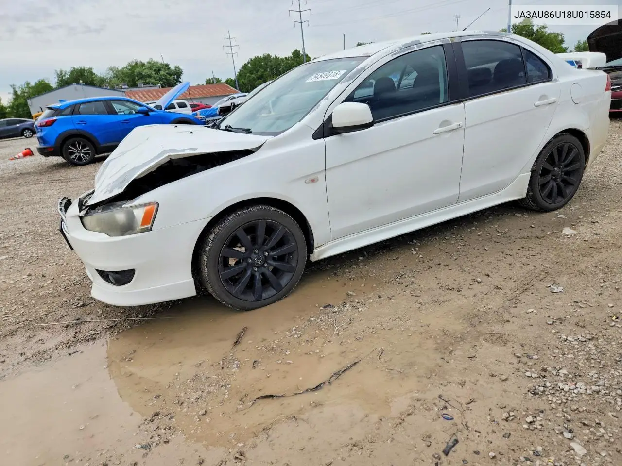 2008 Mitsubishi Lancer Gts VIN: JA3AU86U18U015854 Lot: 54649016