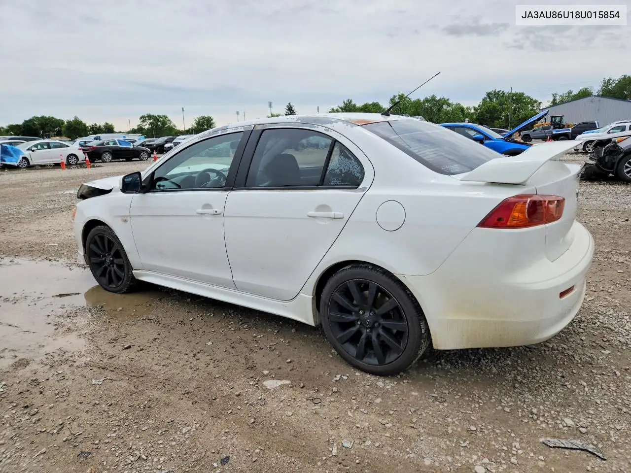 2008 Mitsubishi Lancer Gts VIN: JA3AU86U18U015854 Lot: 54649016