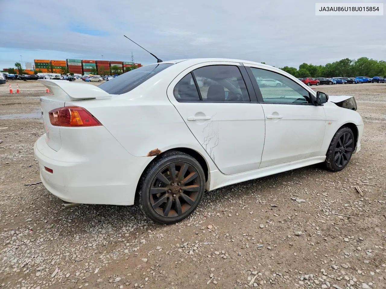 2008 Mitsubishi Lancer Gts VIN: JA3AU86U18U015854 Lot: 54649016