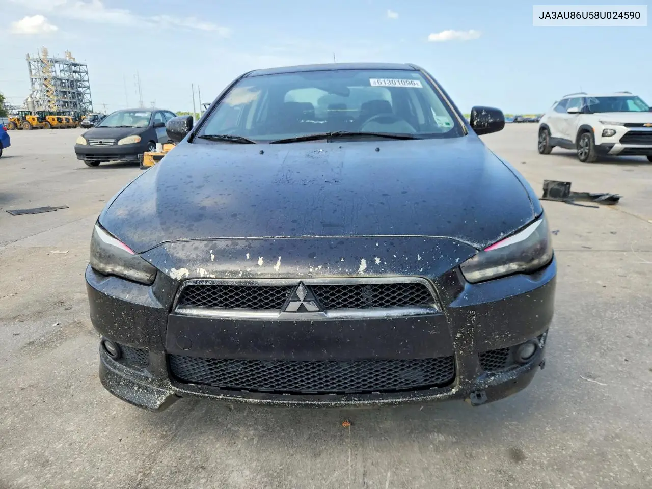 2008 Mitsubishi Lancer Gts VIN: JA3AU86U58U024590 Lot: 61301096