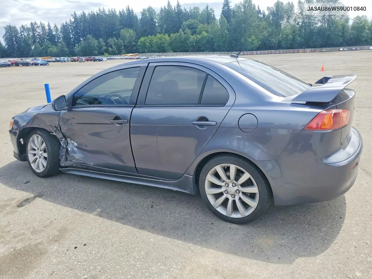 2009 Mitsubishi Lancer Gts VIN: JA3AU86W59U010840 Lot: 56178566