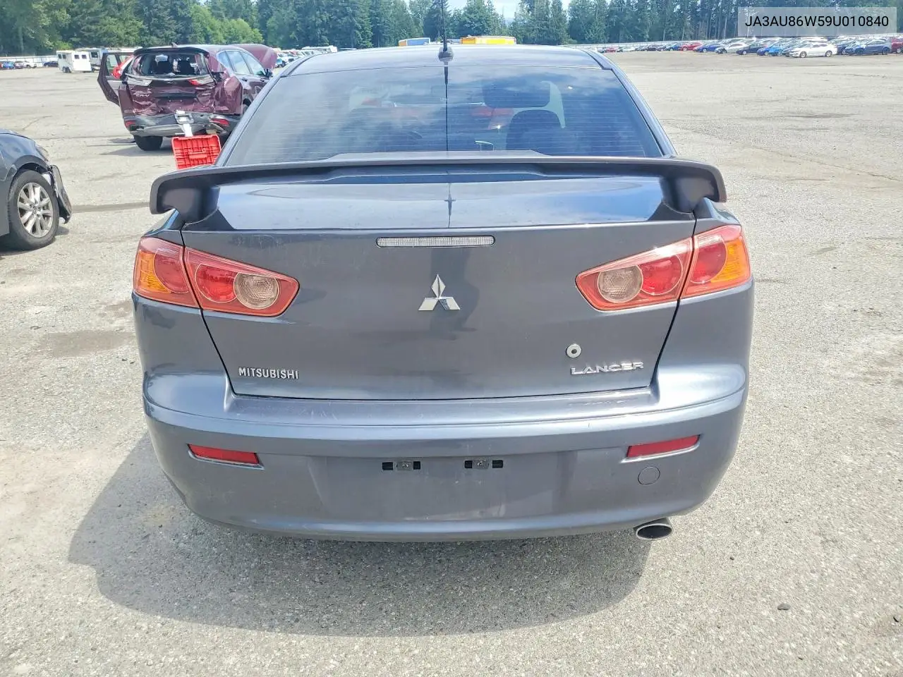 2009 Mitsubishi Lancer Gts VIN: JA3AU86W59U010840 Lot: 56178566