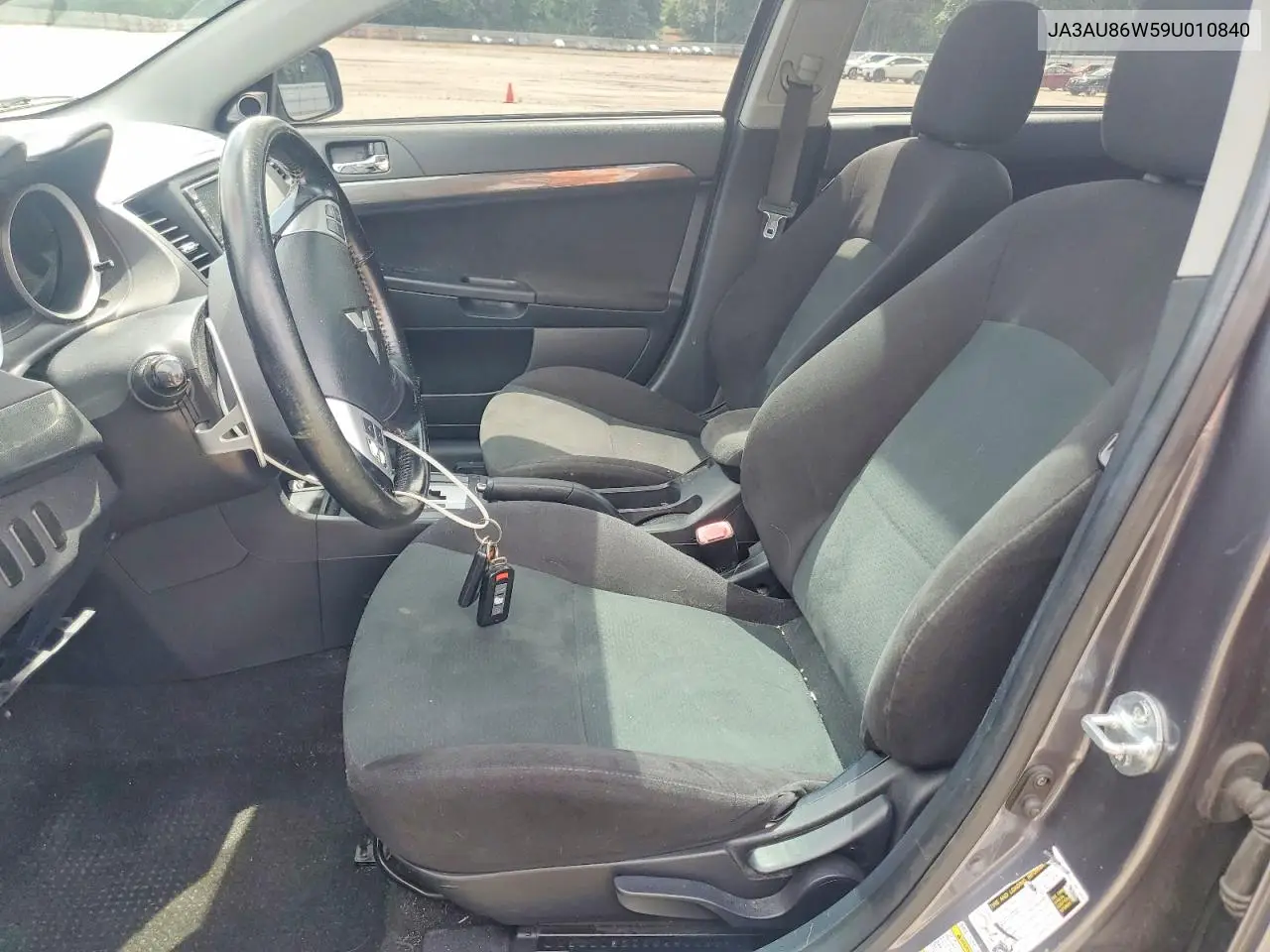 2009 Mitsubishi Lancer Gts VIN: JA3AU86W59U010840 Lot: 56178566