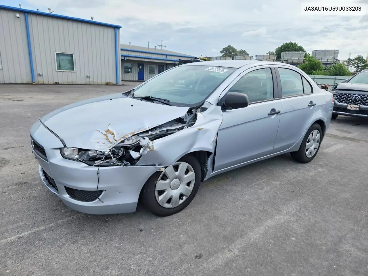 2009 Mitsubishi Lancer De VIN: JA3AU16U59U033203 Lot: 58777966