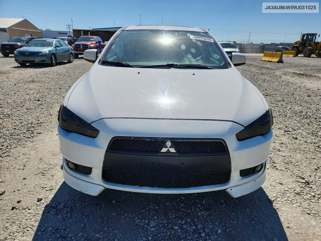 2009 Mitsubishi Lancer Gts VIN: JA3AU86W59U031025 Lot: 59095656