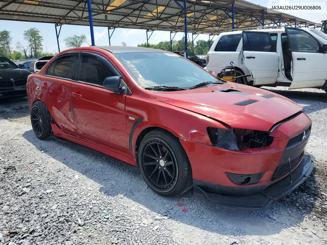 2009 Mitsubishi Lancer Es/Es Sport VIN: JA3AU26U29U006806 Lot: 59366166
