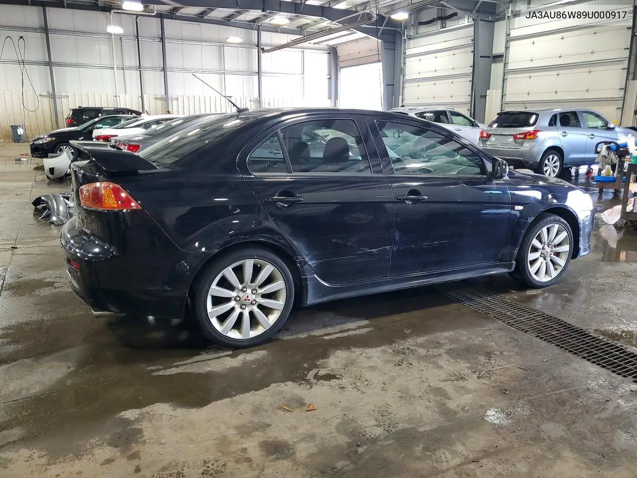 2009 Mitsubishi Lancer Gts VIN: JA3AU86W89U000917 Lot: 60411526