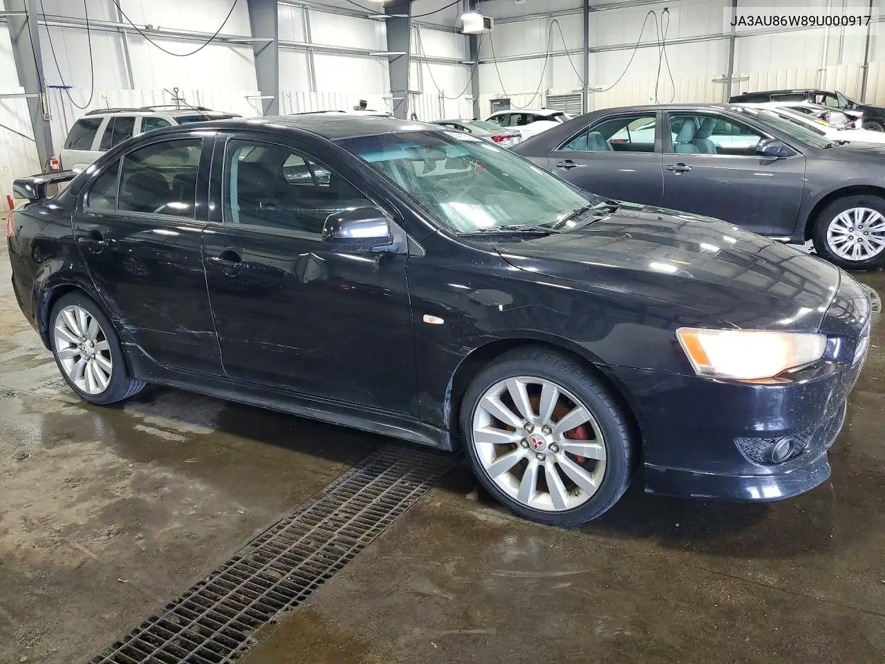 2009 Mitsubishi Lancer Gts VIN: JA3AU86W89U000917 Lot: 60411526