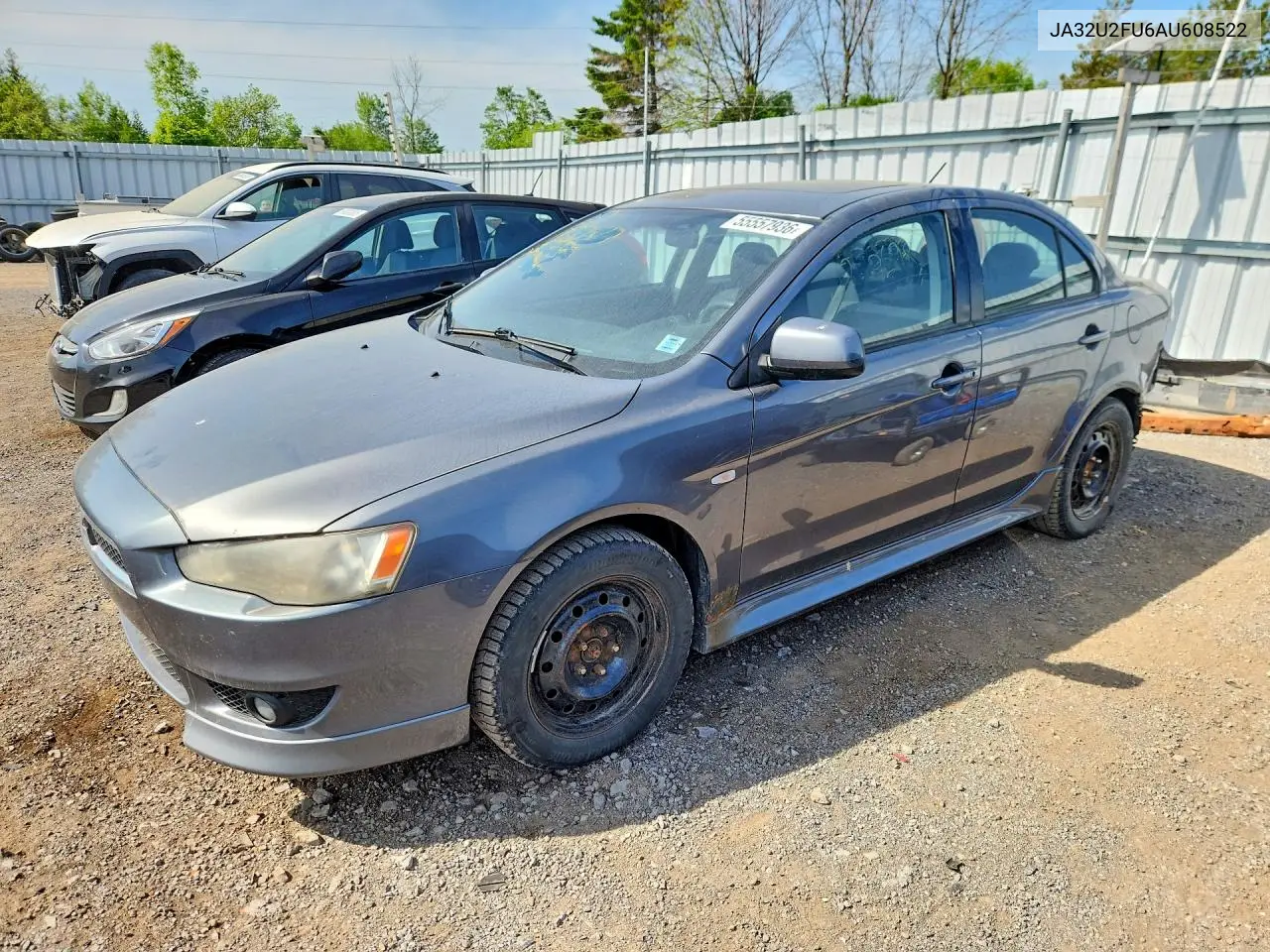 2010 Mitsubishi Lancer Es VIN: JA32U2FU6AU608522 Lot: 55557936
