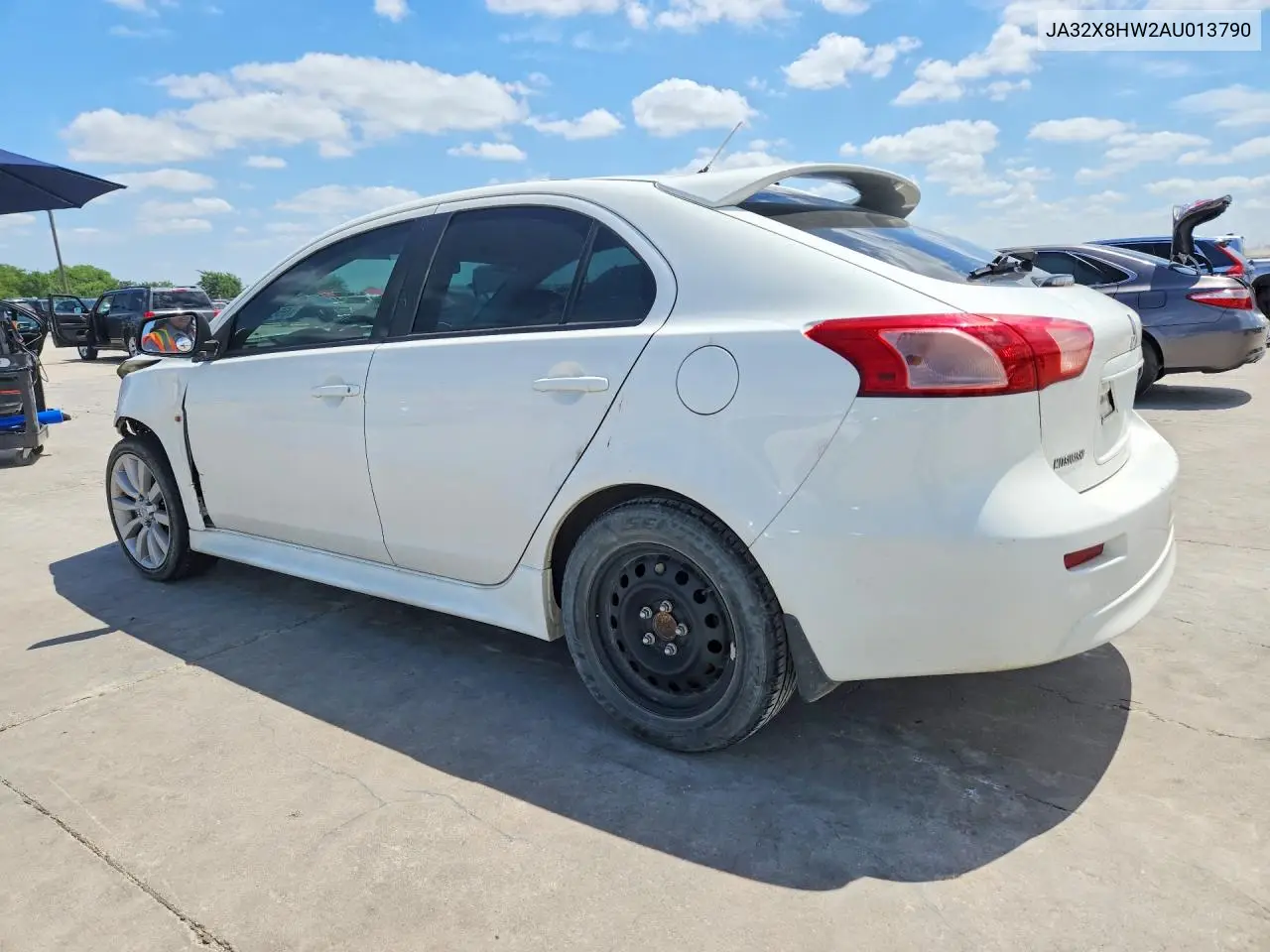 2010 Mitsubishi Lancer Gts VIN: JA32X8HW2AU013790 Lot: 55602316