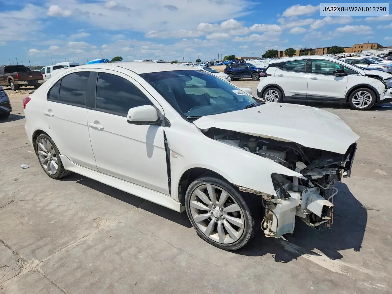 2010 Mitsubishi Lancer Gts VIN: JA32X8HW2AU013790 Lot: 55602316