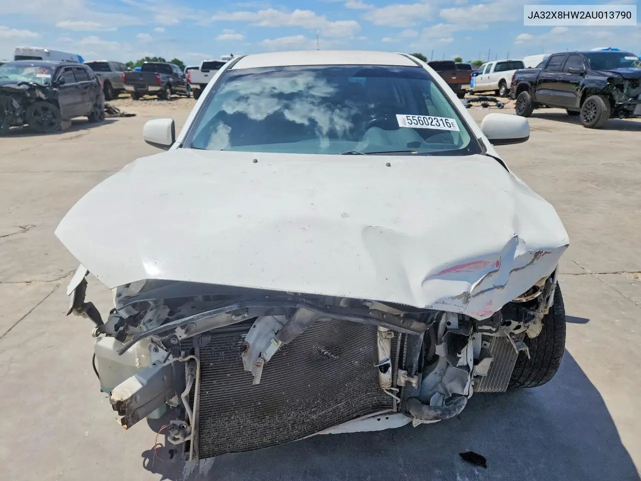 2010 Mitsubishi Lancer Gts VIN: JA32X8HW2AU013790 Lot: 55602316