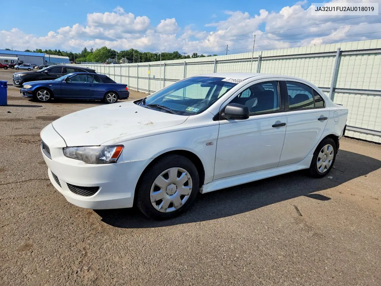 2010 Mitsubishi Lancer De VIN: JA32U1FU2AU018019 Lot: 57195596