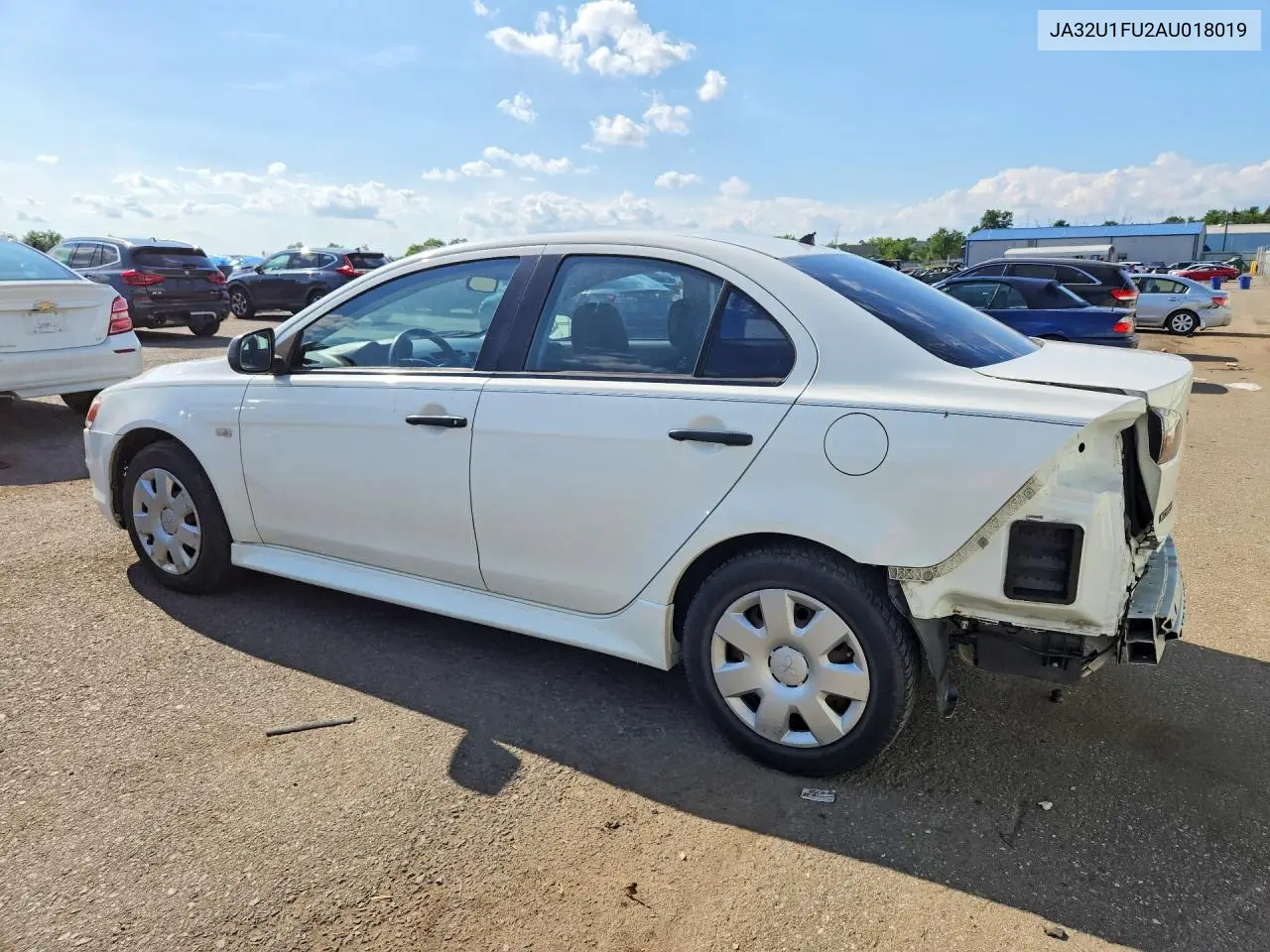 2010 Mitsubishi Lancer De VIN: JA32U1FU2AU018019 Lot: 57195596