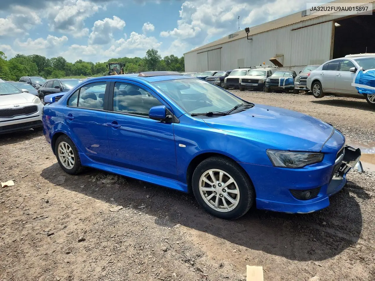 2010 Mitsubishi Lancer Es/Es Sport VIN: JA32U2FU9AU015897 Lot: 58950656