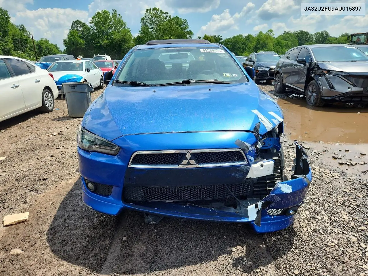 2010 Mitsubishi Lancer Es/Es Sport VIN: JA32U2FU9AU015897 Lot: 58950656