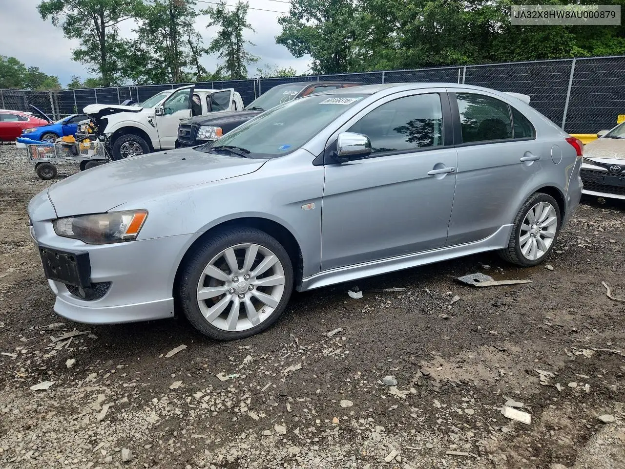 2010 Mitsubishi Lancer Gts VIN: JA32X8HW8AU000879 Lot: 60158316