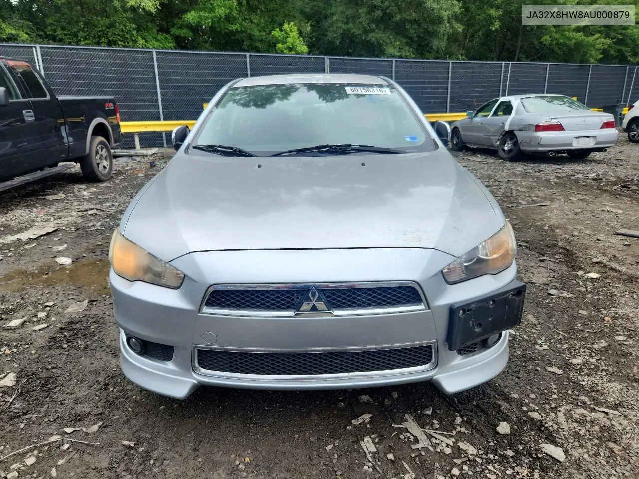 2010 Mitsubishi Lancer Gts VIN: JA32X8HW8AU000879 Lot: 60158316