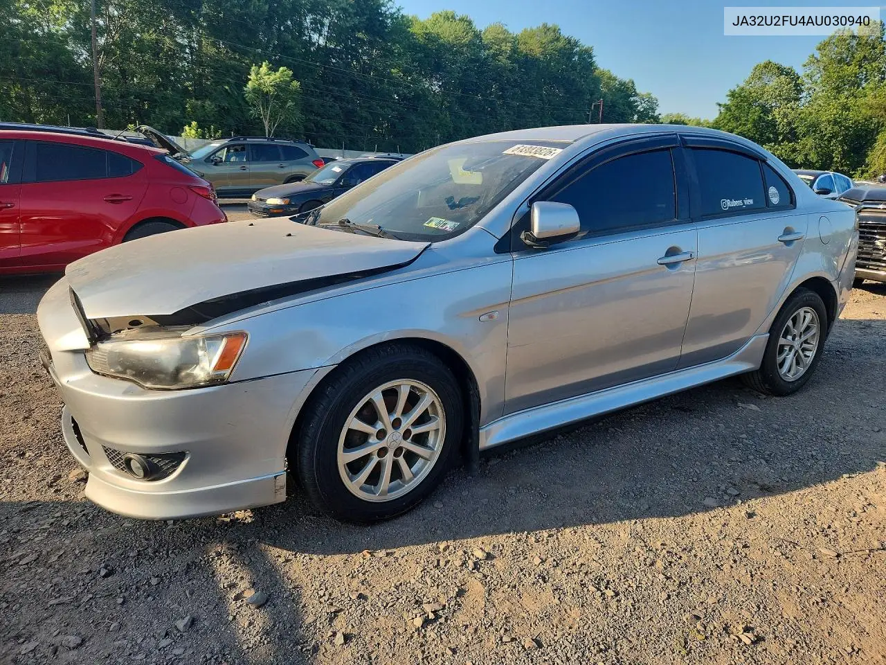 2010 Mitsubishi Lancer Es/Es Sport VIN: JA32U2FU4AU030940 Lot: 61003826
