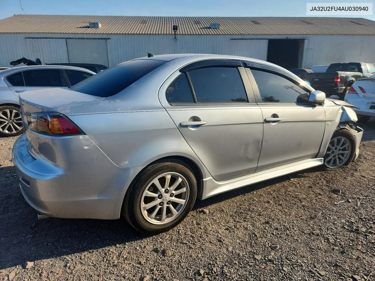 2010 Mitsubishi Lancer Es/Es Sport VIN: JA32U2FU4AU030940 Lot: 61003826