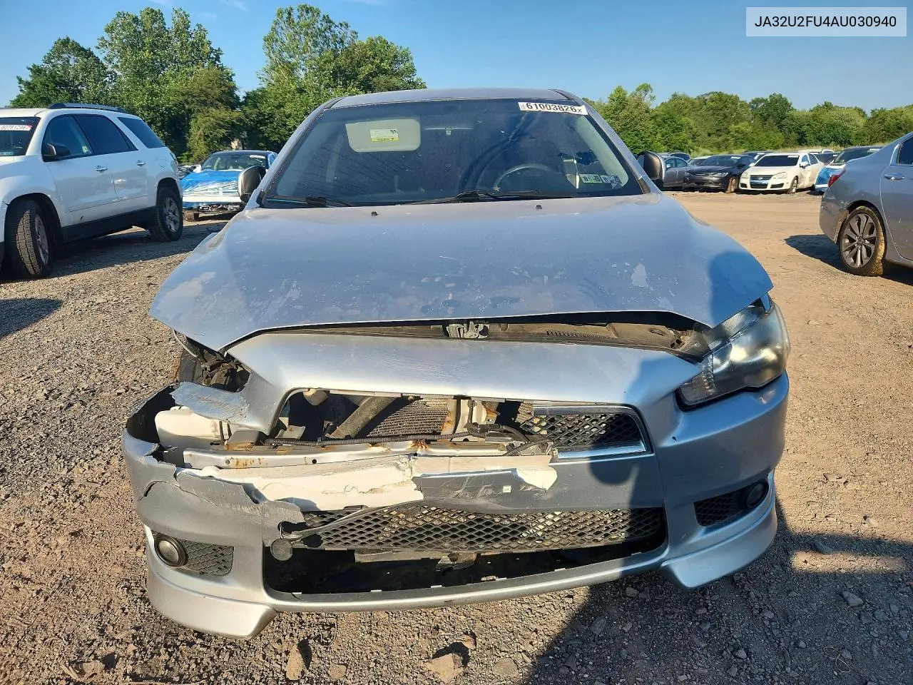 2010 Mitsubishi Lancer Es/Es Sport VIN: JA32U2FU4AU030940 Lot: 61003826