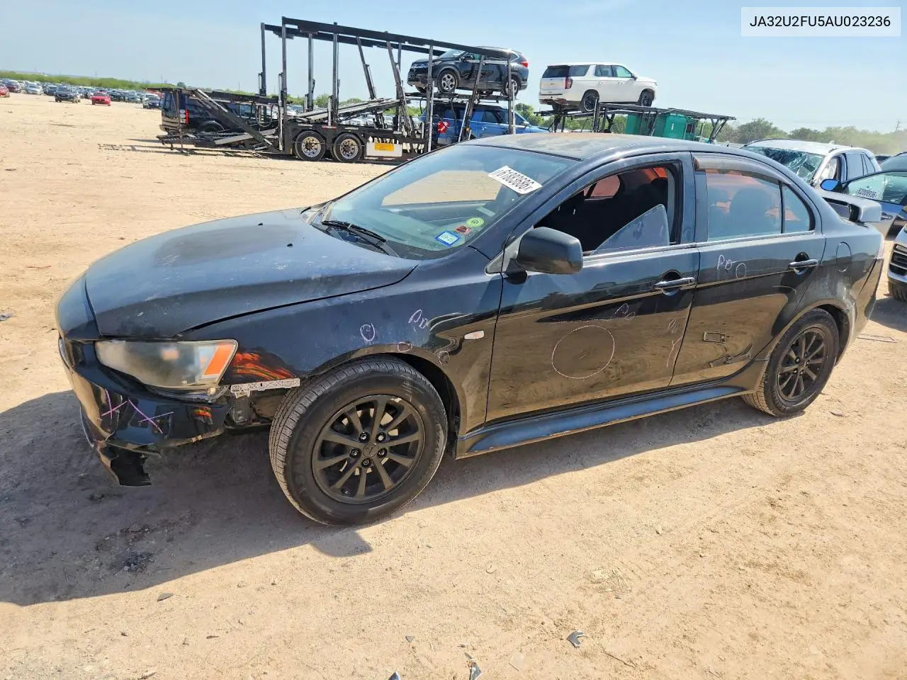 2010 Mitsubishi Lancer Es/Es Sport VIN: JA32U2FU5AU023236 Lot: 61883686
