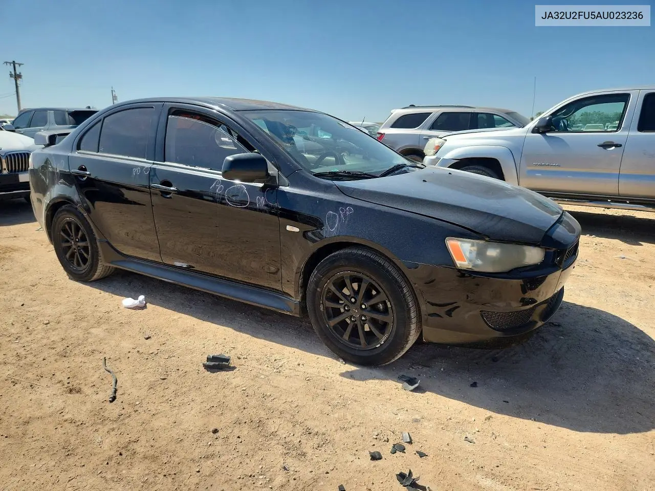 2010 Mitsubishi Lancer Es/Es Sport VIN: JA32U2FU5AU023236 Lot: 61883686