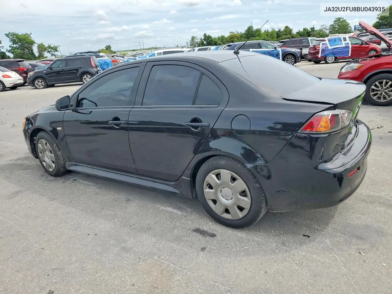 2011 Mitsubishi Lancer Es VIN: JA32U2FU8BU043935 Lot: 55617116