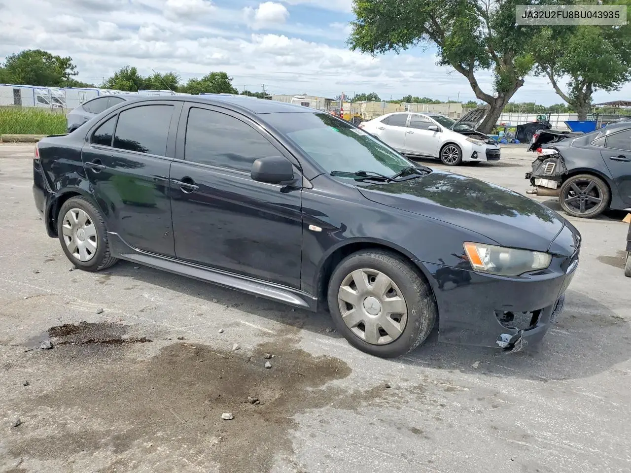 2011 Mitsubishi Lancer Es VIN: JA32U2FU8BU043935 Lot: 55617116