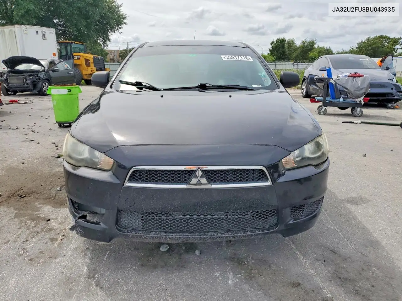 2011 Mitsubishi Lancer Es VIN: JA32U2FU8BU043935 Lot: 55617116