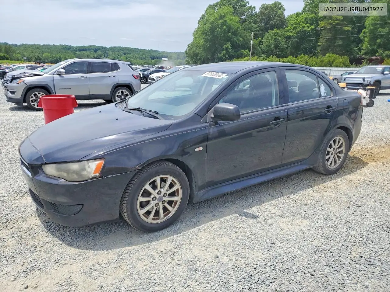 2011 Mitsubishi Lancer Es VIN: JA32U2FU9BU043927 Lot: 57565866