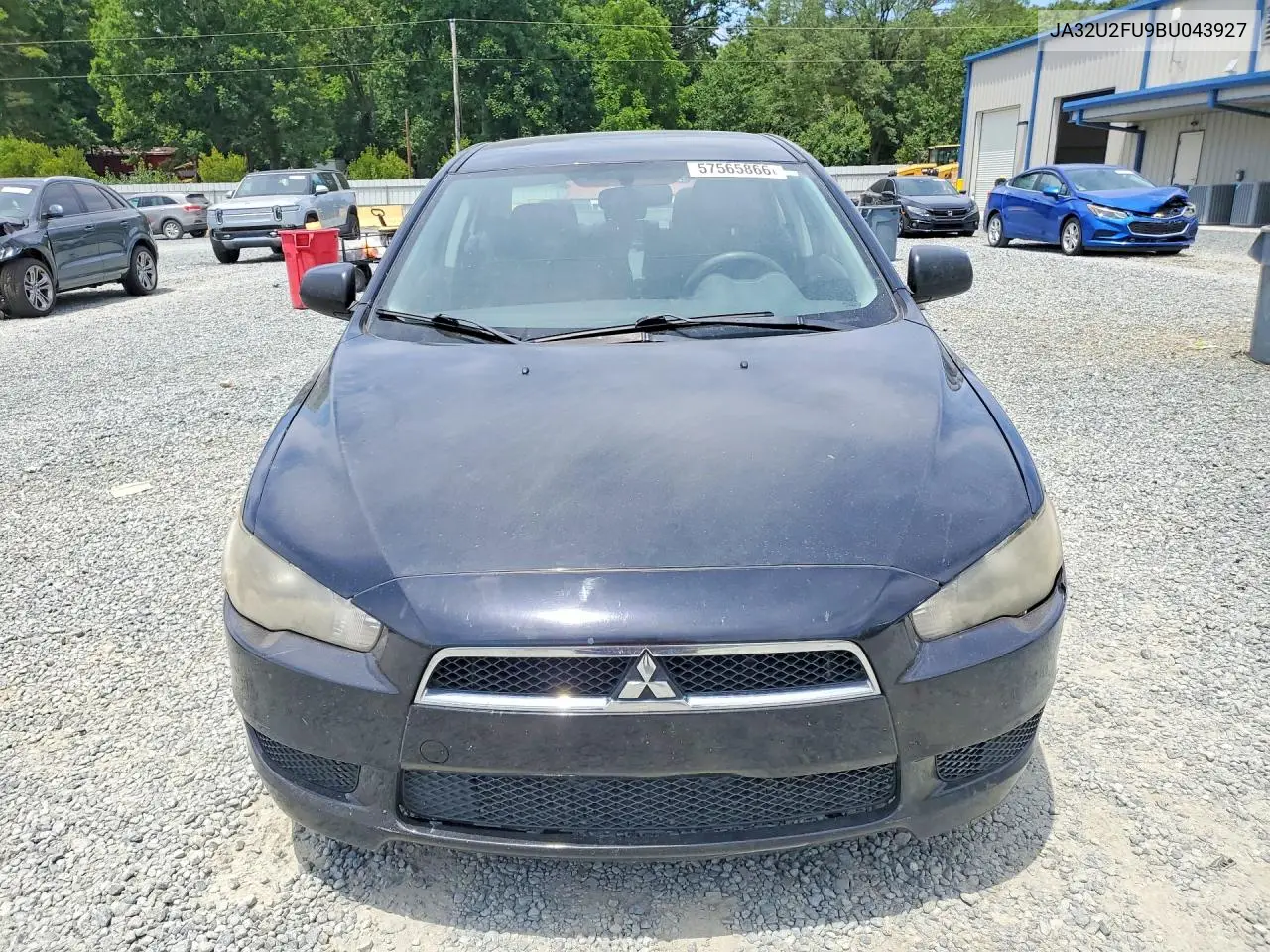 2011 Mitsubishi Lancer Es VIN: JA32U2FU9BU043927 Lot: 57565866