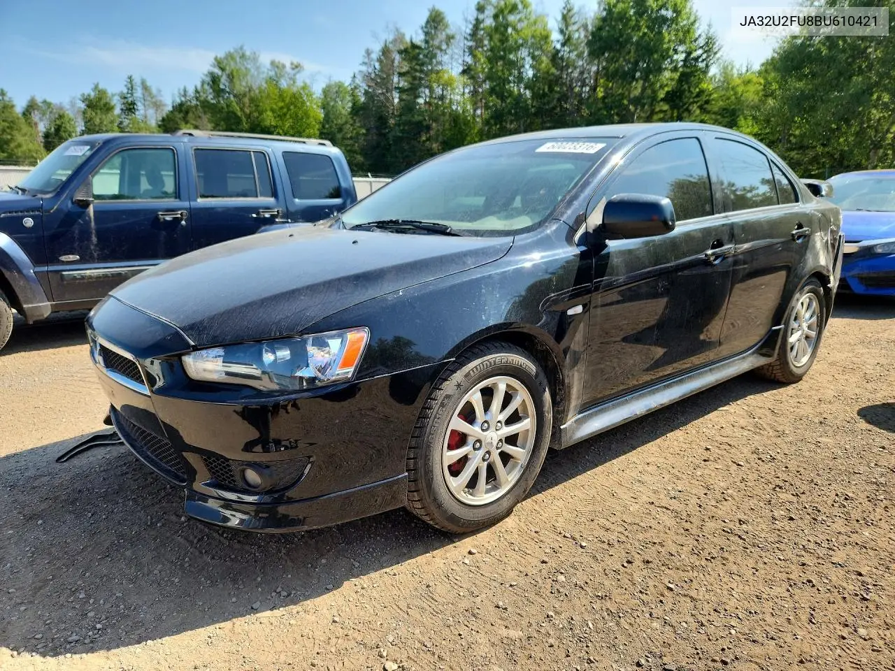 2011 Mitsubishi Lancer Es/Es Sport VIN: JA32U2FU8BU610421 Lot: 60023316