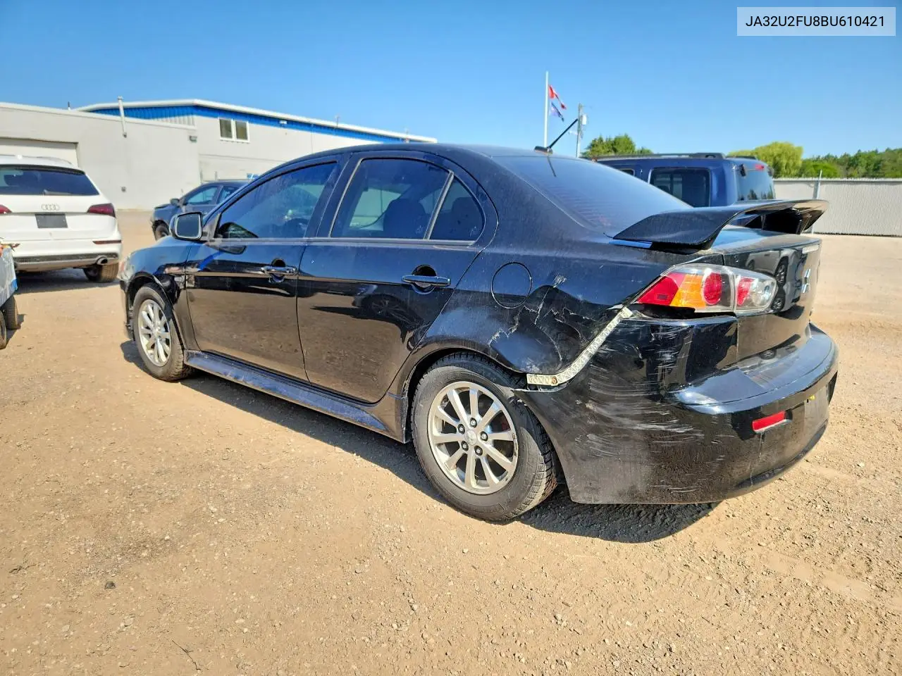 2011 Mitsubishi Lancer Es/Es Sport VIN: JA32U2FU8BU610421 Lot: 60023316